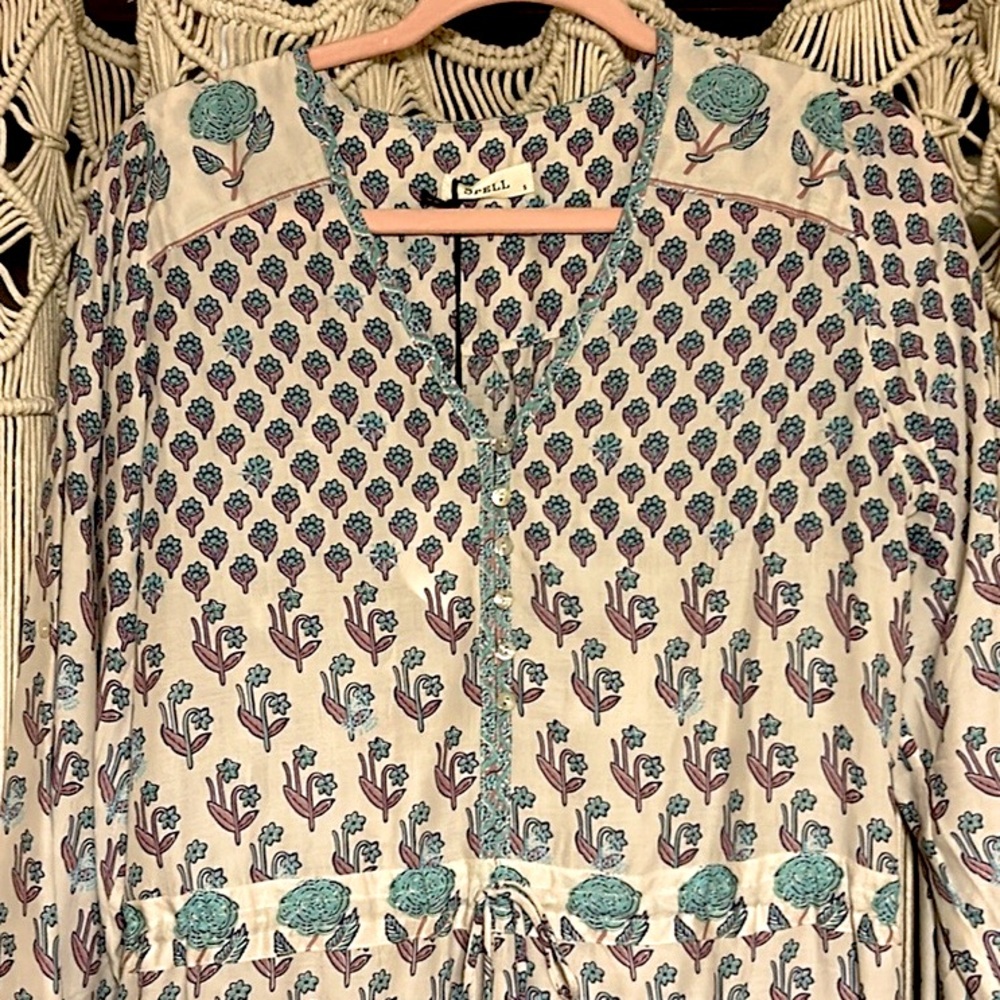 NWT Spell Bohemian Royale Playsuit in Dusk size small Unicorn Tears - Picture 9 of 16